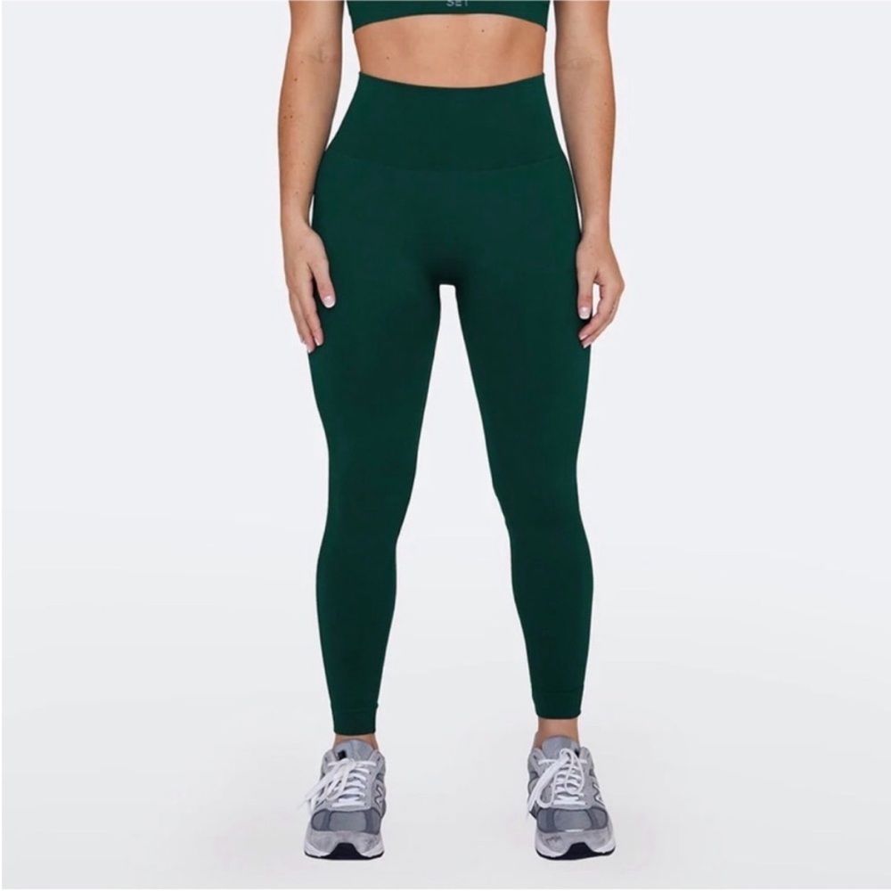 Sculpt Flex Mojito Set Active Leggings and Bra Set | Large - Picture 4 of 15